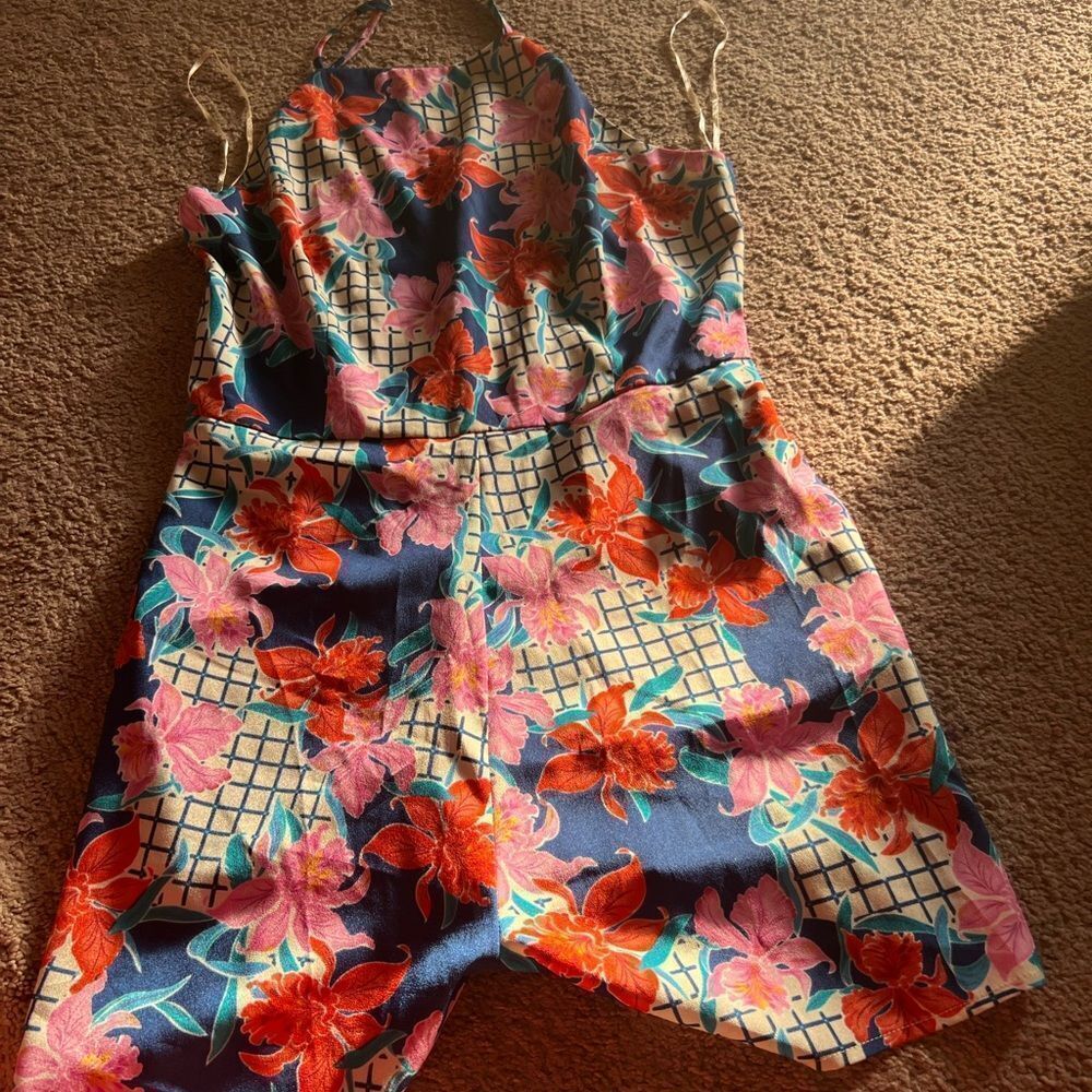 Yumi Kim floral colorful romper small